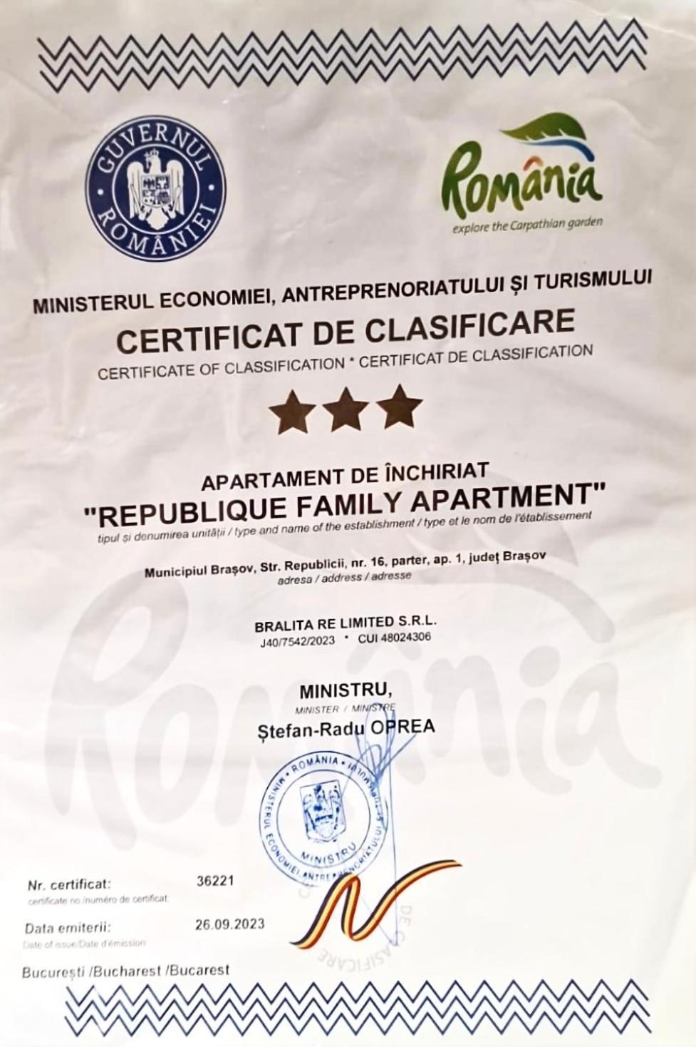 Republique Family Apartment Brasov Exterior photo